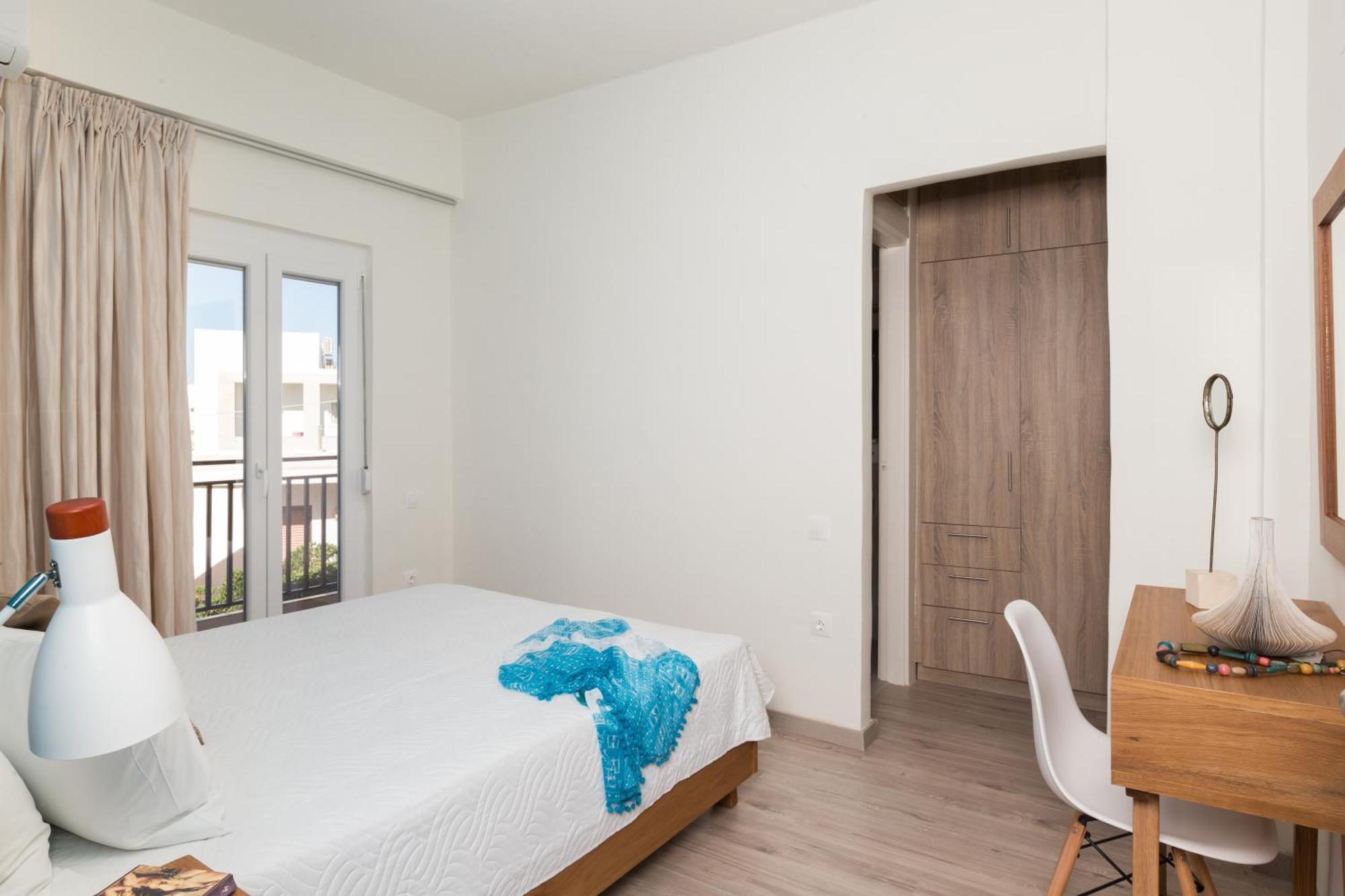 Anemi Blue Apt, Suitable Up To 4, Near The Beach! Ретимно Екстериор снимка